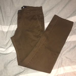 Brown Slim Straight RSQ Chinos